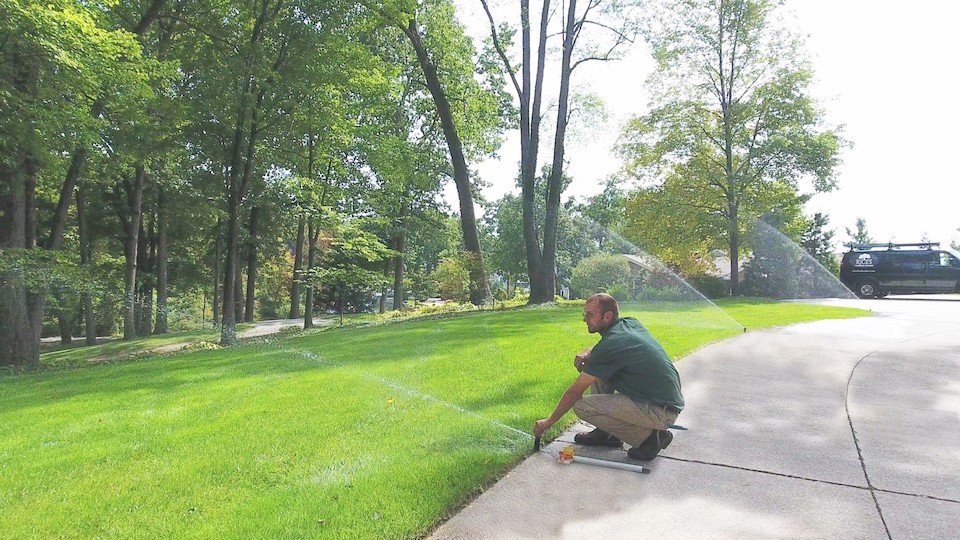 Lawn Irrigation Adjustments in Canton, Ohio