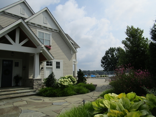 Lake Front Luxury - Front door after