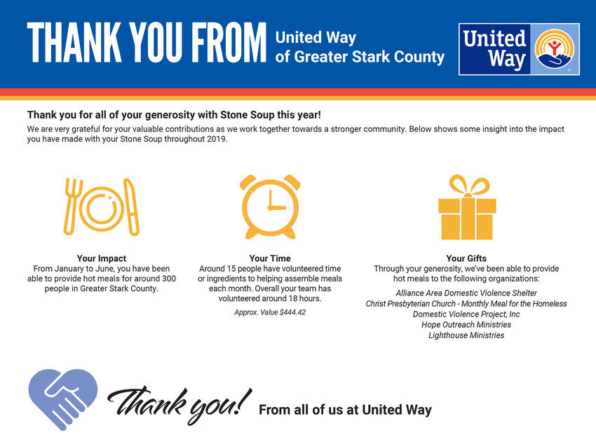 Rice's Impact with United Way Stone Soup