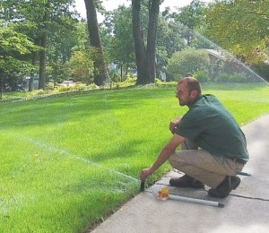 Lawn Irrigation Adjustments