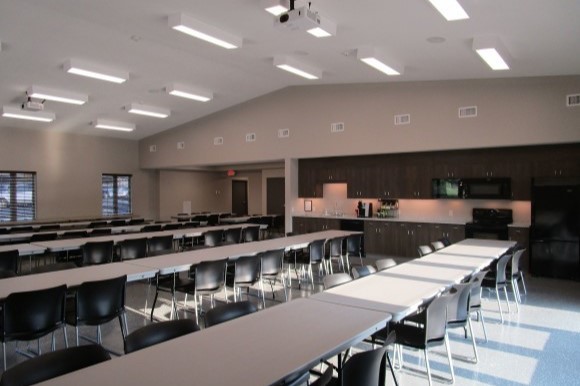 New Meeting Room Built Where Garage Fire Happened